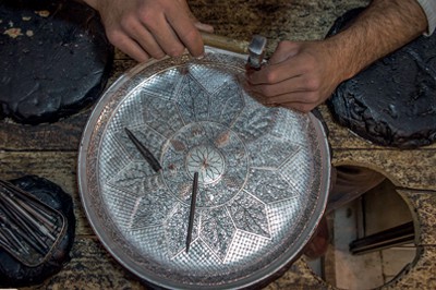 ظروف مسی دستساز زنجان